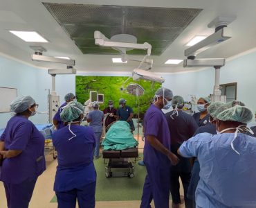Inauguration of surgical services in the new building